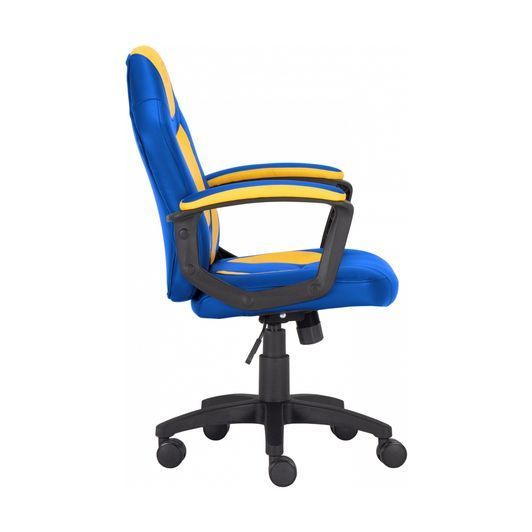 Крісло ігрове GT Racer X-1414 Blue/Yellow X-1414 Blue/Yellow фото