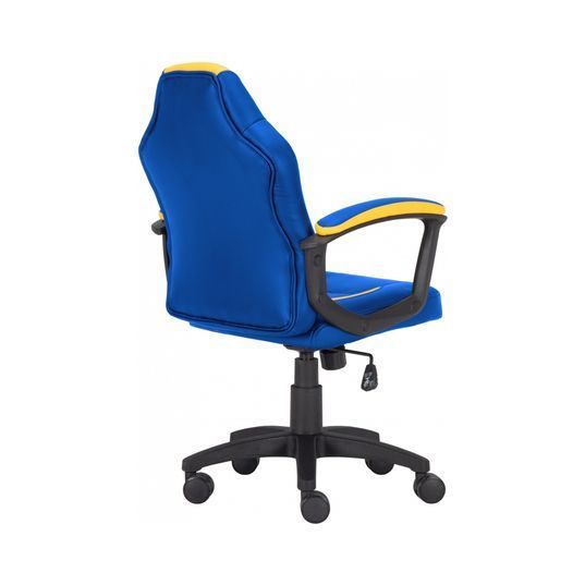 Крісло ігрове GT Racer X-1414 Blue/Yellow X-1414 Blue/Yellow фото
