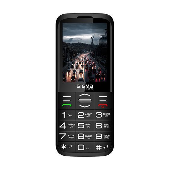 Мобільний телефон Sigma Comfort 50 Black 4827798121818 фото