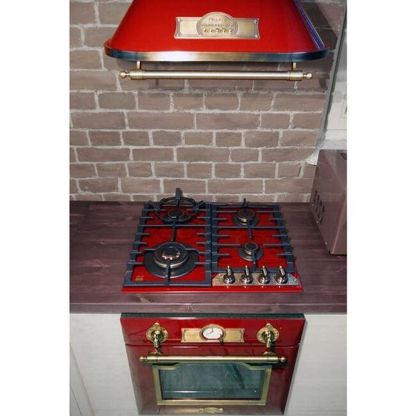 Витяжка Kaiser купольна Empire, 60см, 900м3ч, червоний A6315RotEMEco фото