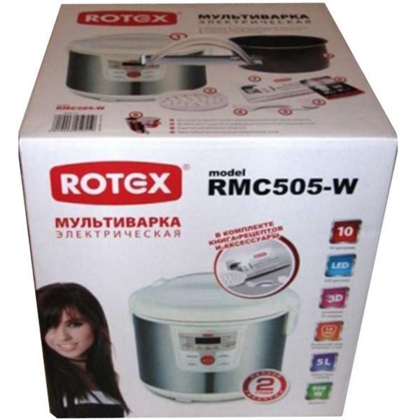 Мультиварка Rotex RMC505-W RMC505-W фото