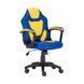 Крісло ігрове GT Racer X-1414 Blue/Yellow X-1414 Blue/Yellow фото 1
