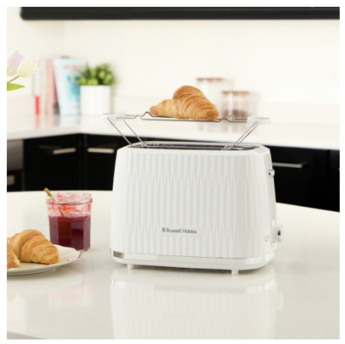 Тостер RUSSELL HOBBS 27370-56 Eden 2S Toaster White 25199036001 фото