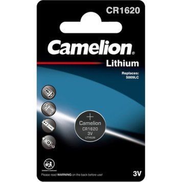 Батарейка CR 1620 Lithium * 1 Camelion (CR1620-BP1) CR1620-BP1 фото