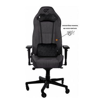 Крісло ігрове GT Racer X-8009 Dark Gray/Black (X-8009 Fabric Dark Gray/Black) X-8009 Fabric Dark Gray/B фото
