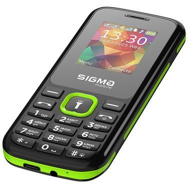 Мобільний телефон Sigma X-style 171 MINI Track Black-Green 4827798813720 фото