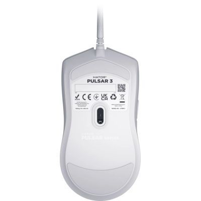 Мишка Hator Pulsar 3 USB White (HTM611) HTM611 фото
