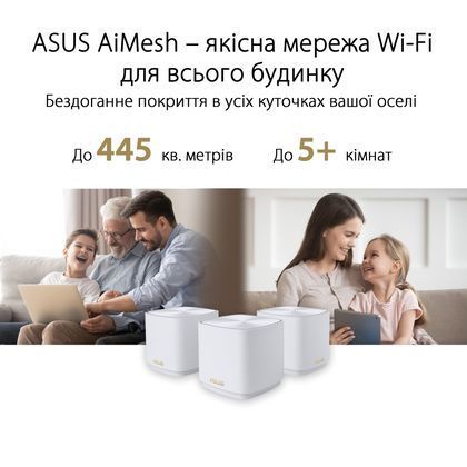 Маршрутизатор ASUS ZenWiFi XD5 3PK (90IG0750-MO3B20) 90IG0750-MO3B20 фото