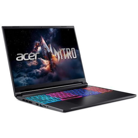 Ноутбук Acer Nitro V 16S ANV16S-71 16" WUXGA IPS, Intel 5-210H, 32GB, F1TB, NVD5060-8, Lin, чорний NH.U28EU.003 фото