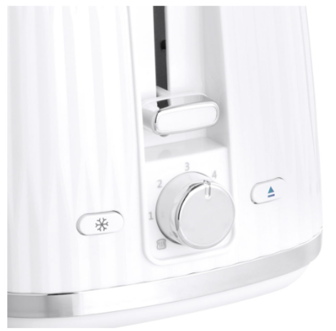 Тостер RUSSELL HOBBS 27370-56 Eden 2S Toaster White 25199036001 фото