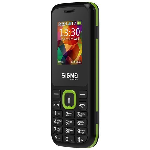 Мобільний телефон Sigma X-style 171 MINI Track Black-Green 4827798813720 фото