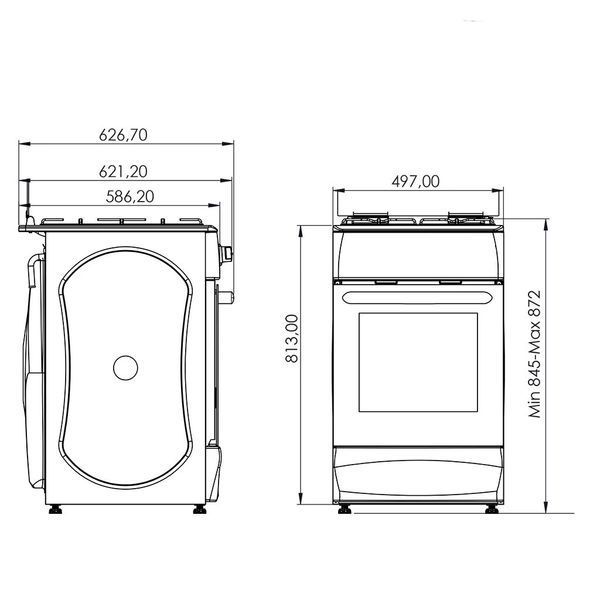 Плита Grunhelm G4F5600W G4F5600W фото