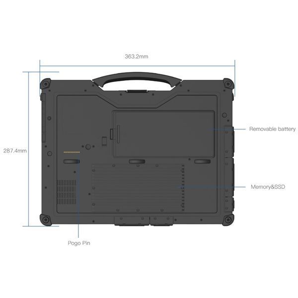 Ноутбук Vinga Scout X14A (X14A-1255321024BWP) X14A-1255321024BWP фото