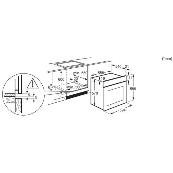 Духова шафа Electrolux EOD5H70BZ EOD5H70BZ фото