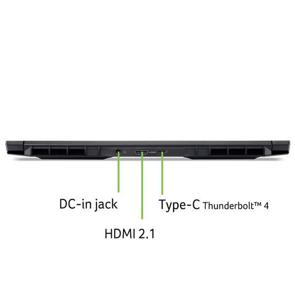 Ноутбук Acer Nitro V 16S ANV16S-71 16" WUXGA IPS, Intel 5-210H, 32GB, F1TB, NVD5060-8, Lin, чорний NH.U28EU.003 фото