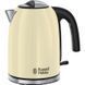 Електрочайник Russell Hobbs Colours Plus Classic 1.7л, метал, бежево-чорний 20415-70 фото 1