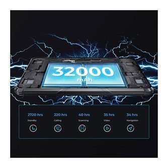 Планшет OUKITEL RT7 10.1" 5G TITAN 12/512GB NFC LTE Black (6941749837233) 6941749837233 фото