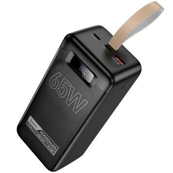 Батарея універсальна HOCO 40000mAh Aquila PD/3.0/65W QC/3.0 Black (DB82 / 714726) DB82 / 714726 фото
