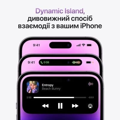 Мобільний телефон Apple iPhone 14 Pro 128Gb Space Black (Grade B) USED (iP14Pr12SBk_B) iP14Pr12SBk_B фото