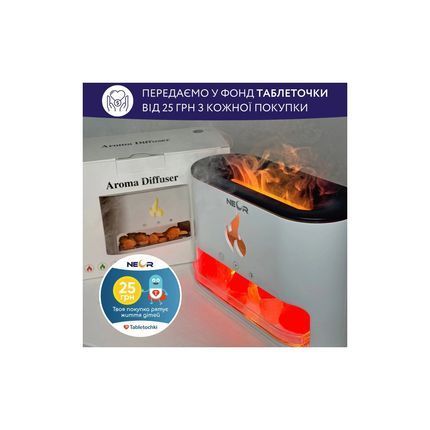 Зволожувач повітря Neor FLAME AROMA 25ML10 WT FLAME AROMA 25ML10 WT фото