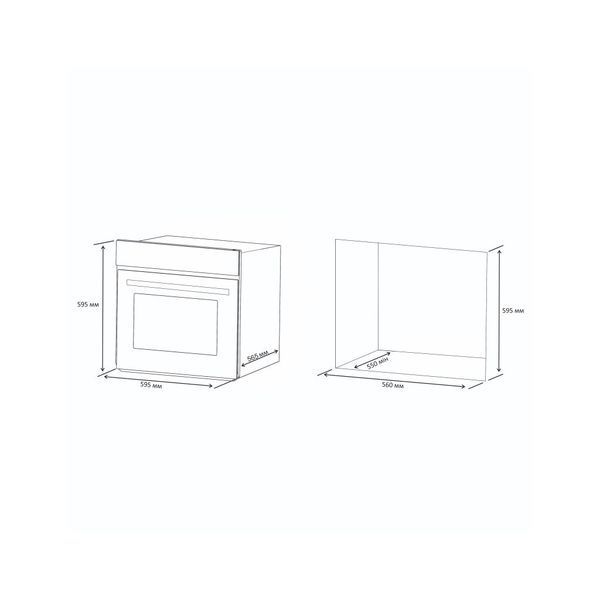 Духова шафа Jantar JANTAR MMA 6004 BL JANTAR MMA 6004 BL фото