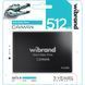 Накопичувач SSD 2.5" 512GB Caiman Wibrand (WI2.5SSD/CA512GBST) WI2.5SSD/CA512GBST фото 2