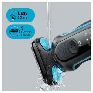 Електробритва Braun Series 5 51-M1000s BLACK / MINT Series 5 51-M1000s BLACK фото