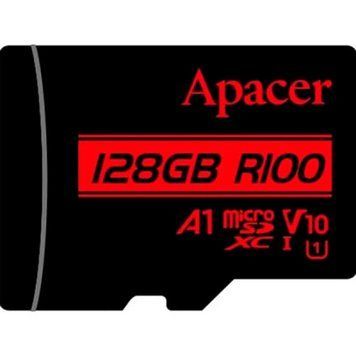 Карта пам'яті Apacer 128GB microSD class 10 UHS-I V10 A1 (AP128GMCSX10UB-RA) AP128GMCSX10UB-RA фото