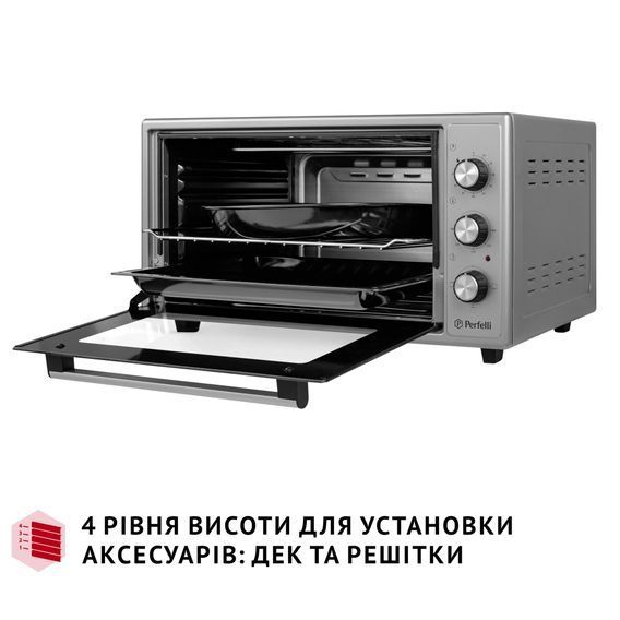 Електропіч Perfelli CLASSIC 48 GREY CLASSIC 48 GREY фото