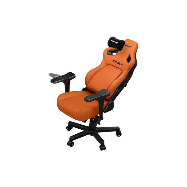 Крісло ігрове Anda Seat Kaiser 4 PVC Size XL Orange (AD12YDDC-XLL-20-O-PV/C) AD12YDDC-XLL-20-O-PV/C фото