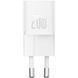 Зарядний пристрій Baseus GaN5 Fast Charger USB-C 20W white (CCGN050102) CCGN050102 фото 3