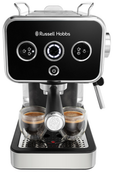 Кавоварка еспрессо RUSSELL HOBBS Distinctions 26450-56, чорно-сріблястий 25022016001 фото