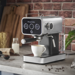 Кавоварка еспрессо RUSSELL HOBBS Distinctions 26450-56, чорно-сріблястий 25022016001 фото
