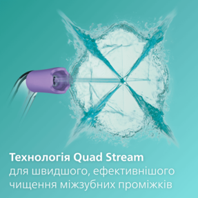 Зубна електрощітка PHILIPS HX3062/00 Sonicare Насадки F3 Quad Stream HX3062/00 фото
