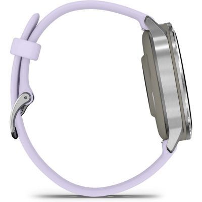 Смарт-годинник Garmin Venu 4 (41mm), Gray w/ Silver + Periwinkle, GPS смарт-годинник (010-03013-01) 010-03013-01 фото