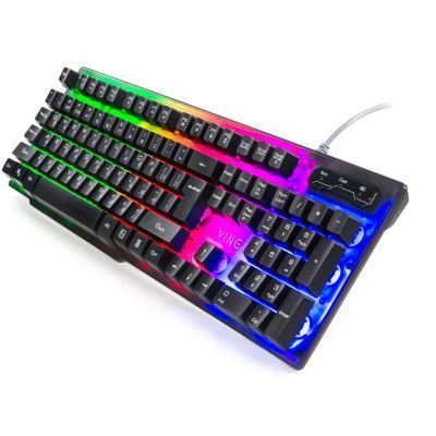 Клавіатура Vinga KB414 black KB414 black фото
