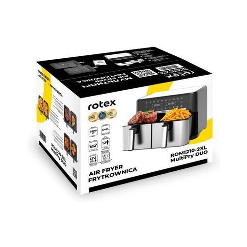 Мультипіч Rotex ROM1210-2XL MultiFry DUO ROM1210-2XL MultiFry DUO фото
