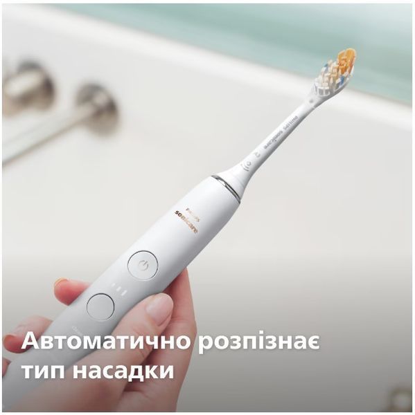Зубна електрощітка PHILIPS HX9911/19 Sonicare DiamondClean 9000 White HX9911/19 фото