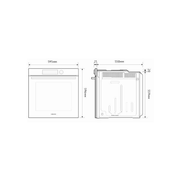 Духова шафа Samsung NV7B4125ZAS/WT NV7B4125ZAS/WT фото
