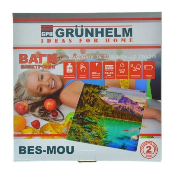 Ваги підлогові Grunhelm BES-MOU BES-MOU фото