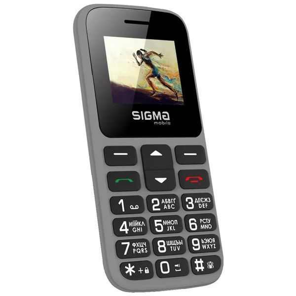 Мобільний телефон Sigma Comfort 50 Grey 4827798120927 фото
