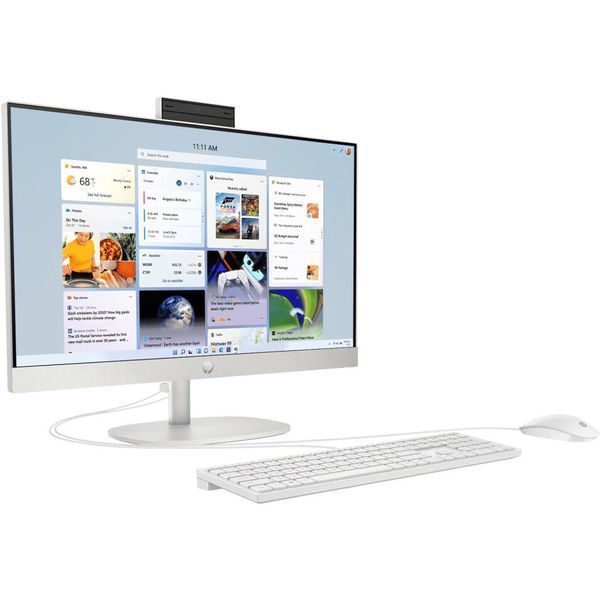 Комп'ютер HP 24-cr0001ua AiO / Ryzen7 7730U, 16, 512, WiFi, Cam, KM (95Z23EA) 95Z23EA фото