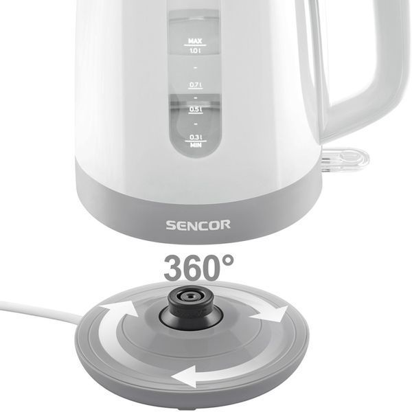 Електрочайник Sencor SWK 1020WH (SWK1020WH) SWK1020WH фото