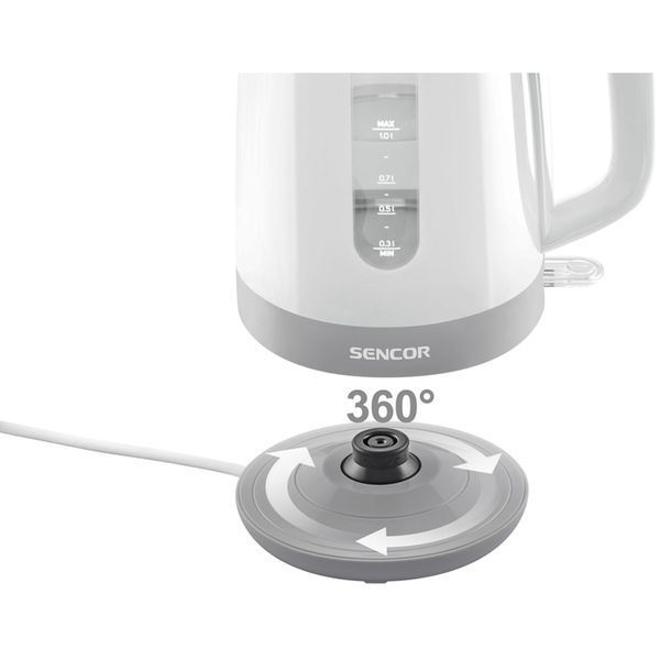 Електрочайник Sencor SWK 1020WH (SWK1020WH) SWK1020WH фото