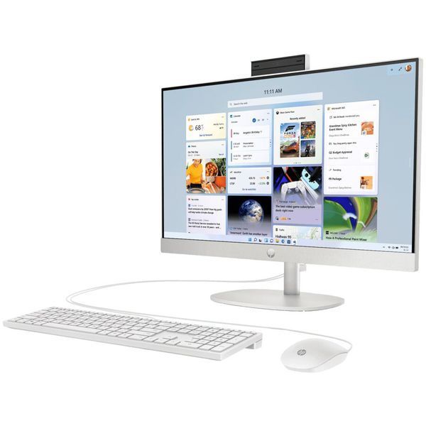 Комп'ютер HP 24-cr0001ua AiO / Ryzen7 7730U, 16, 512, WiFi, Cam, KM (95Z23EA) 95Z23EA фото