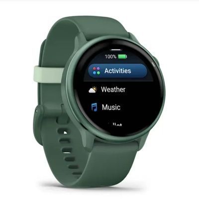 Смарт-годинник Garmin vivoactive 6, Jasper Green/J. Green Metallic, GPS смарт-годи (010-02985-02) 010-02985-02 фото