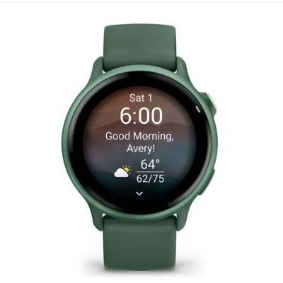 Смарт-годинник Garmin vivoactive 6, Jasper Green/J. Green Metallic, GPS смарт-годи (010-02985-02) 010-02985-02 фото