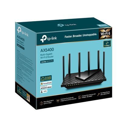 Маршрутизатор TP-Link ARCHER AX72 PRO (ARCHER-AX72-PRO) ARCHER-AX72-PRO фото