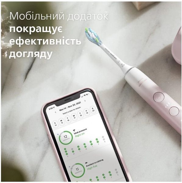 Зубна електрощітка PHILIPS Sonicare DiamondClean HX9911/84 фото