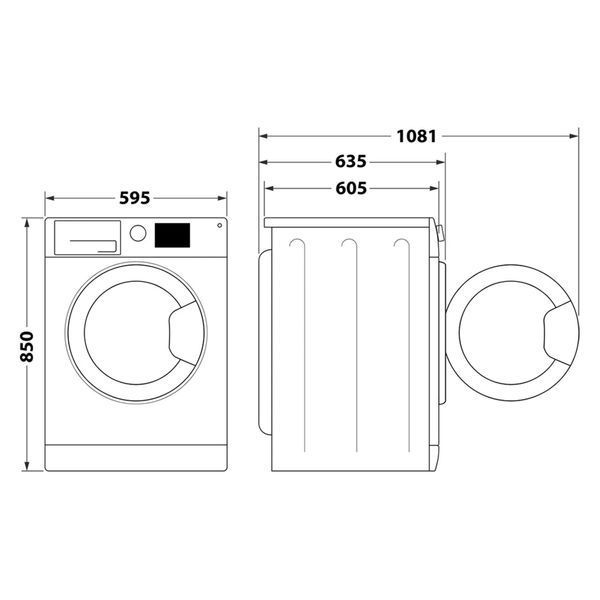 Прально-сушильна машина Whirlpool FFWDB976258BVUA FFWDB976258BVUA фото